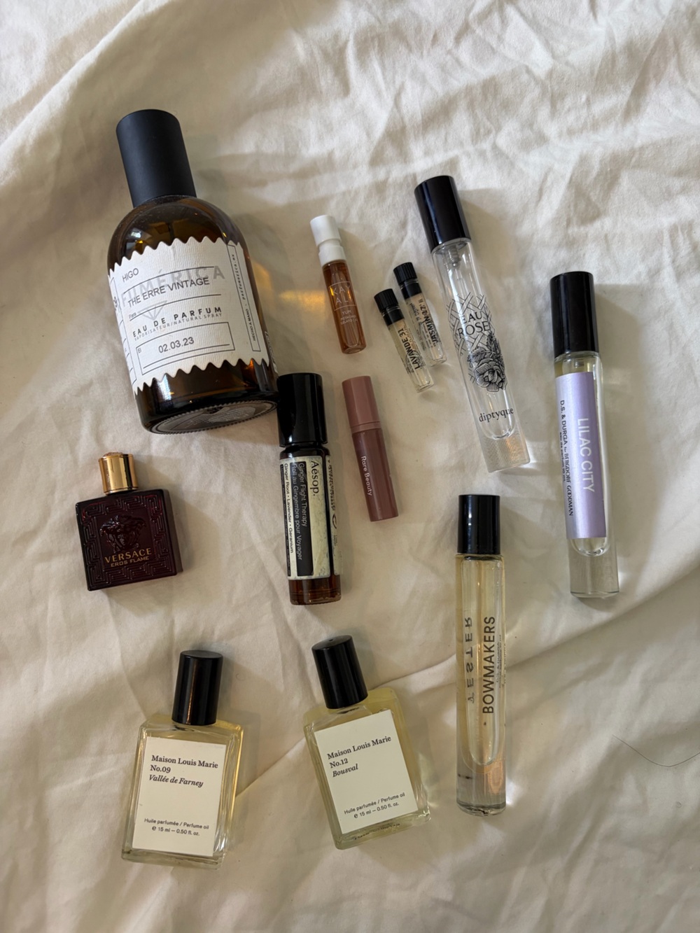 Perfume Bundle - Aesop, Versace, D.S. & Durga etc